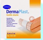 Пластырь, DermaPlast (Дермапласт) р. 6смх5м 1 шт арт. 535261 текстайл эластик гипоаллергенный из текстильного материала телесный