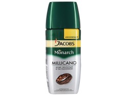 Кофе, Jacobs (Якобс) 95 г №1 Монарх Милликано молотый в растворимом стекло